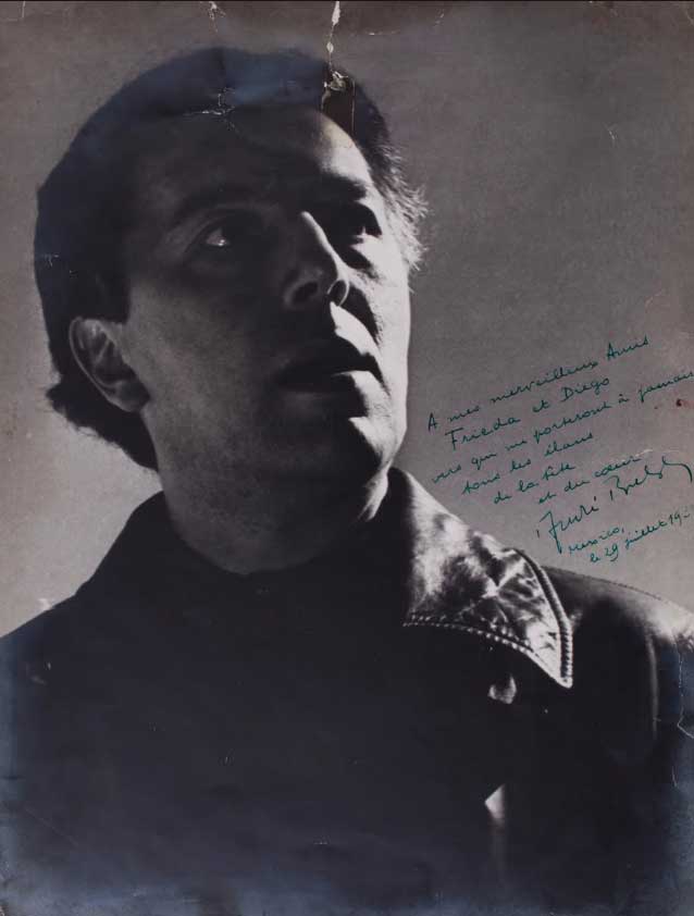 André Breton by Man Ray