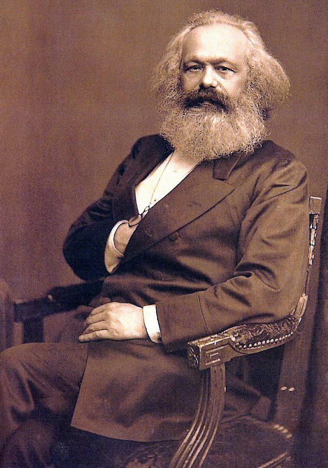 portrait of Karl Marx