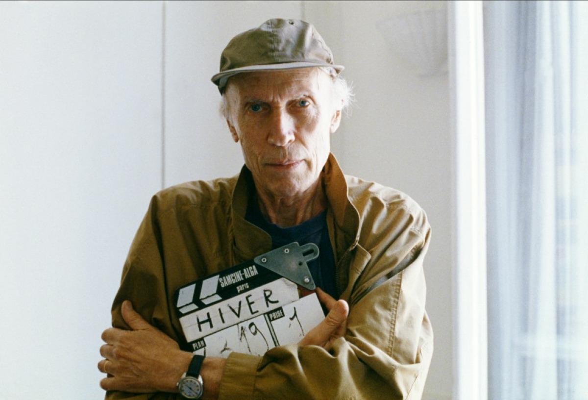 Rohmer on set of A Tale of Winter.