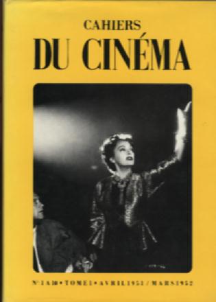 Cahiers du Cinema cover